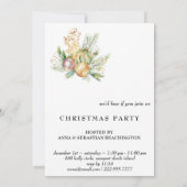 *~*カップル写真企業のAP20クリスマスパーティー 招待状 (裏面)