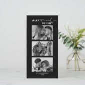 カップル写真初めてのクリスマス シーズンカード (スタンド正面)