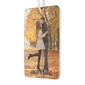 カップル写真 カーエアーフレッシュナー (左)