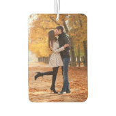 カップル写真 カーエアーフレッシュナー (裏面)