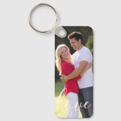 カップル写真 キーホルダー (正面)