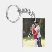 カップル写真 キーホルダー (正面左)