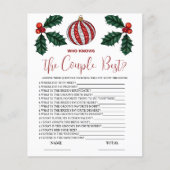 カップル冬の最高のブライダルゲーム (正面)