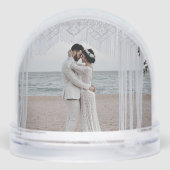 カップル初めてのクリスマススノーグローブ (裏面)