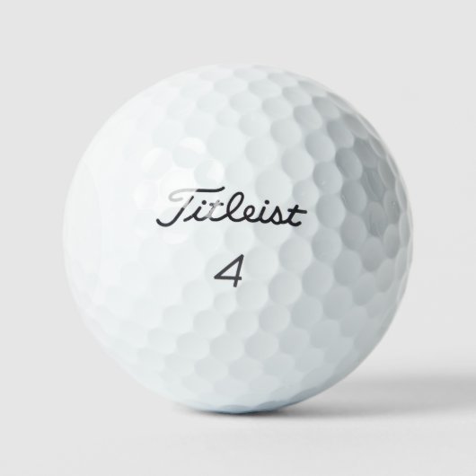 カップル名のパーソナライズTitleist Pro V1 ゴルフボール (ロゴ)