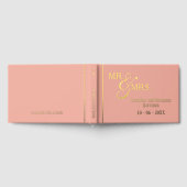 カップル名の確立日年金ゴールド ゲストブック (全面)