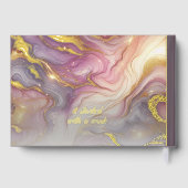 カップル名の確立日年金ゴールド ゲストブック (裏面)