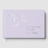 カップル名の確立日年金ゴールド ゲストブック (正面)