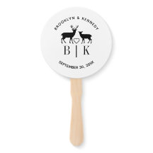 カップル名ディアモノグラム素朴カントリー結婚式