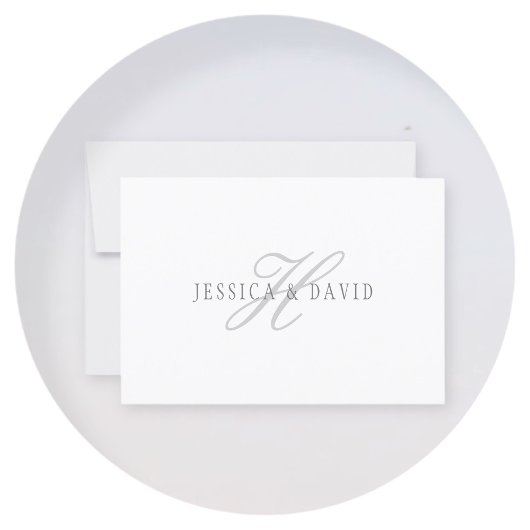 カップル名&姓モノグラム