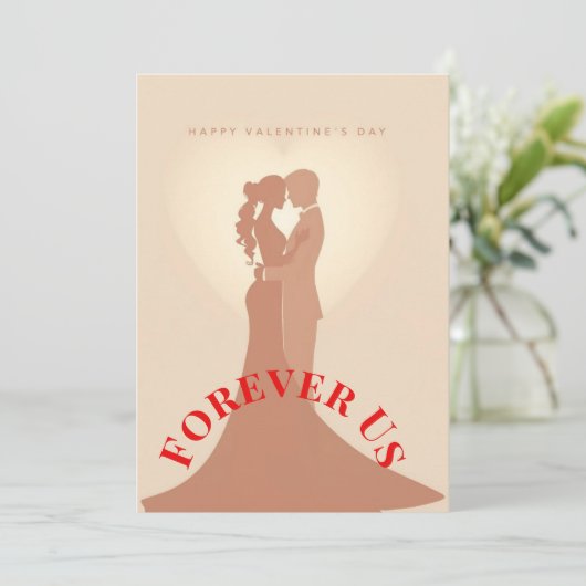 カップル向けバレンタインマグ | ふたりの永遠 シーズンカード (スタンド正面)