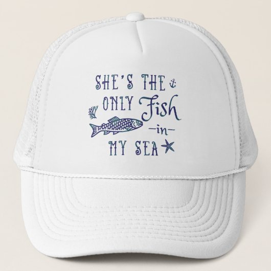 カップル夫の妻かわいいマッチングクルーズバケーション キャップ (正面)