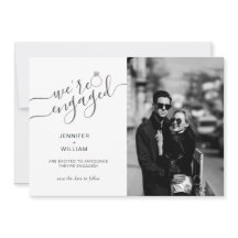 カップル婚約したの写真婚約