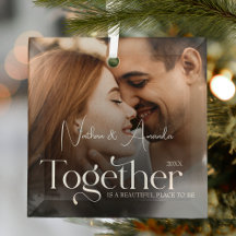 カップル婚約したミニマル写真