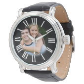 カップル婚約ポートレートあなたの写真の中央 腕時計 (アングル)