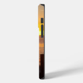 カップル座るビーチでサンセット携帯電話ケース Case-Mate iPhoneケース (裏面 / 左)