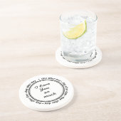 カップル引用文、ロマンチックな愛 コースター (側面)