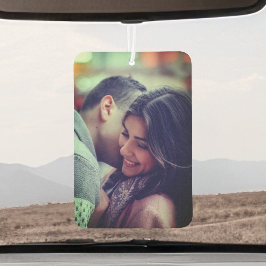 カップル愛の写真バレンタインデー明るいフィルター カーエアーフレッシュナー