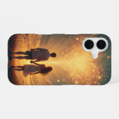 カップル携帯ケース iPhone 16ケース (裏面横)