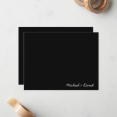 カップル文房具 ノートカード (正面/裏面インサイチュ)