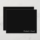 カップル文房具 ノートカード (正面/裏面)