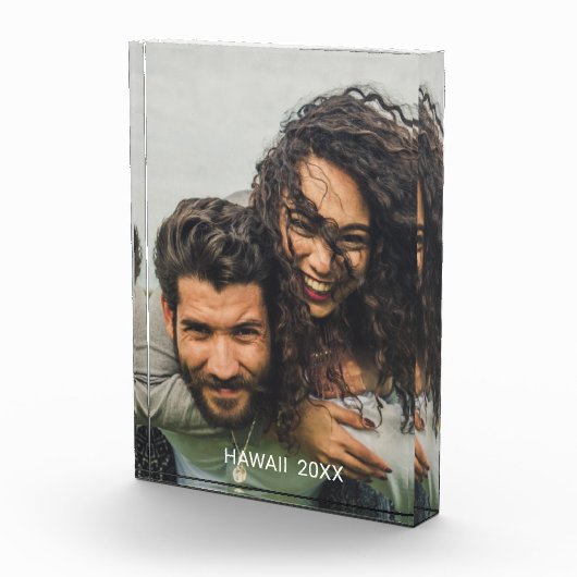 カップル旅行の写真ブロック フォトブロック (右)