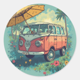 カップル旅行車 ラウンドシール