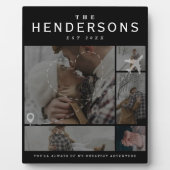 カップル旅行 最大の冒険 フォトコラージュ フォトプラーク (正面)