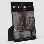 カップル旅行 最大の冒険 フォトコラージュ フォトプラーク (側面)