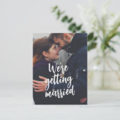 カップル映画のポスターの結婚写真 ポストカード (スタンド正面)