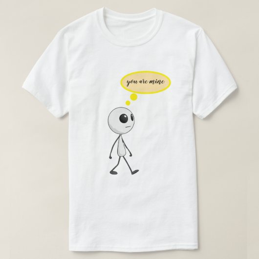 カップル服 Tシャツ (デザイン正面)