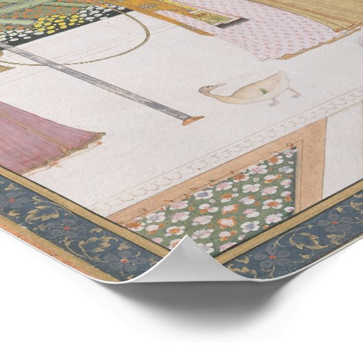 カップル歩く ポスター (角)