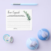 カップル用ユーカリ時間カプセルアドバイス チラシ (シングル)