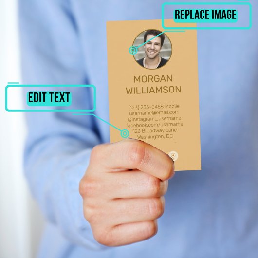 カップル用個人通話カード 名刺