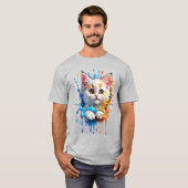 カップル用Tシャツ Tシャツ (正面フル)