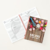カップル空白のレシピブック ノートブック (内部)
