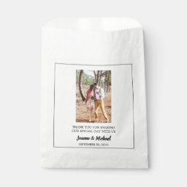 カップル素朴写真ありがとうござ結婚う フェイバーバッグ