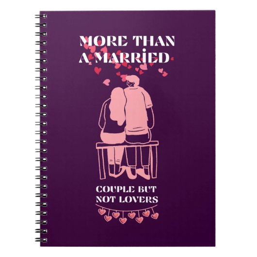 カップル結婚した以上だが恋人ではない ノートブック (正面)