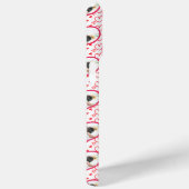 カップル結婚の愛3写真ハートパターン Case-Mate iPhoneケース (裏面 / 右)