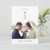 カップル結婚の物語が新しい叙事詩を始める 招待状 (スタンド正面)