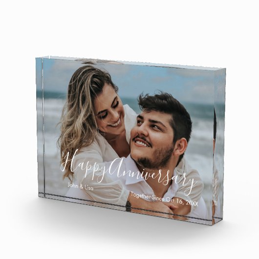 カップル結婚の記念撮影ブロック フォトブロック (右)