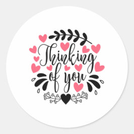 カップル考えるギフト ラウンドシール