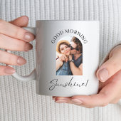 カップル良い朝の日差し ツートーンマグカップ