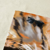 カップル虎ビーチタオル ビーチタオル (インサイチュ)