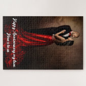 カップル記念日 ジグソーパズル (横)