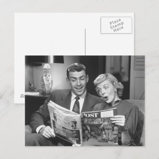 カップル読誌 ポストカード (正面/裏面)