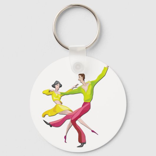 カップル踊り キーホルダー (正面)