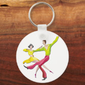 カップル踊り キーホルダー (正面)