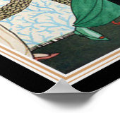 「カップル踊り」ジョージ・バービエアールデコ12 x 16 ポスター (角)