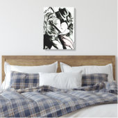 カップル踊り、白黒キャンバス印刷 キャンバスプリント (インサイチュ (寝室))